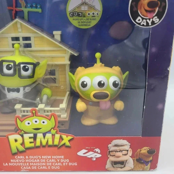 Disney Pixar Mattel Alien Remix Carl & Dug's New Home Action Figures Play Set - Picture 3 of 16
